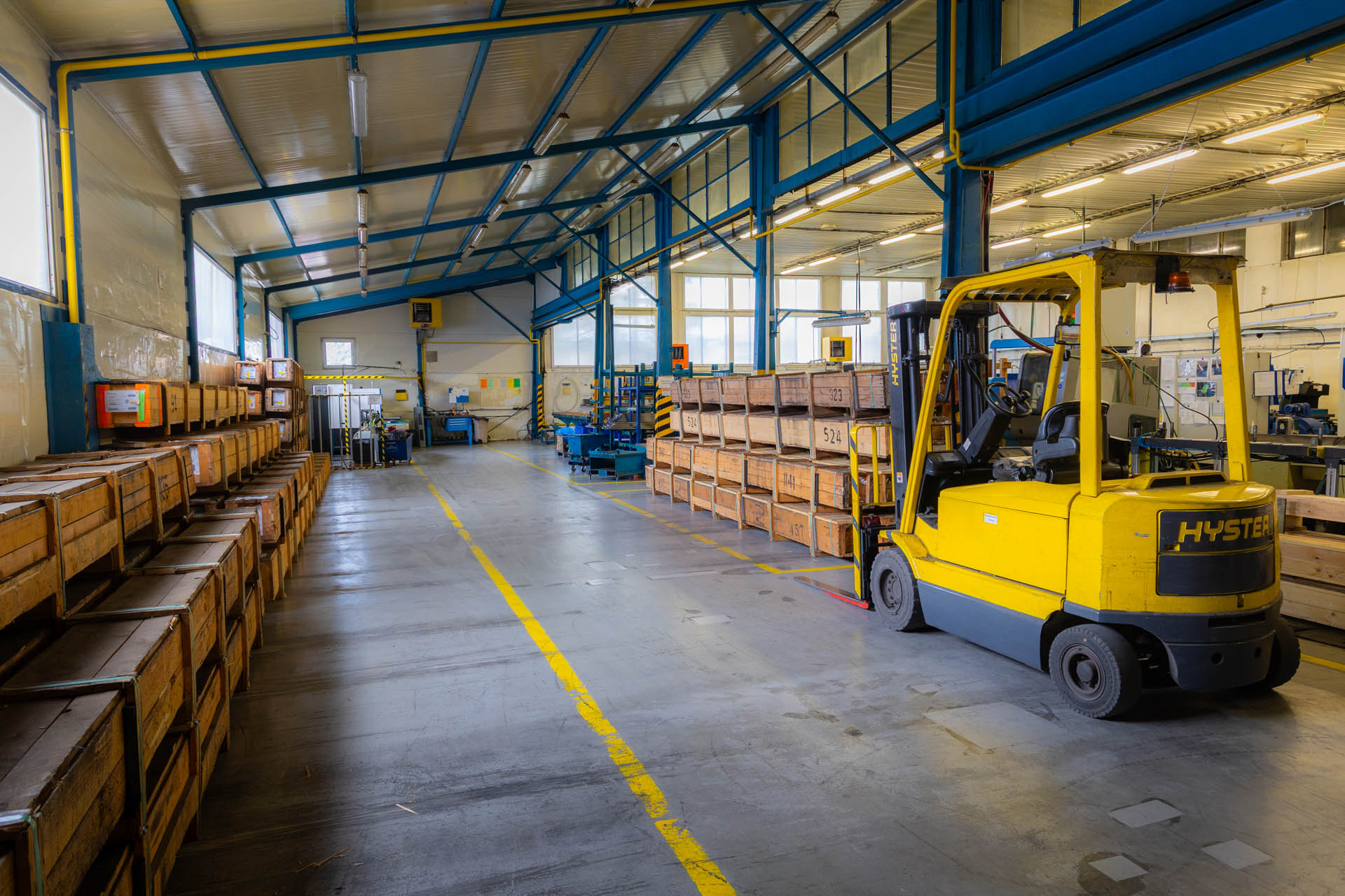 Obrobna: Bosch dřevěné bedny